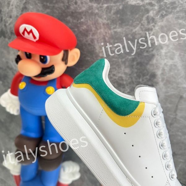 

2023 new designer flat sneaker trainer casual shoes denim canvas leather white overlays fashion platform mens womens low sneakers 35-46 xsd2, Black