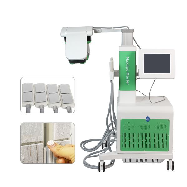 

health & beauty 10d laser+ems+cryo pads 3 and 1 635nm 532nm laser green red light cellulite removal