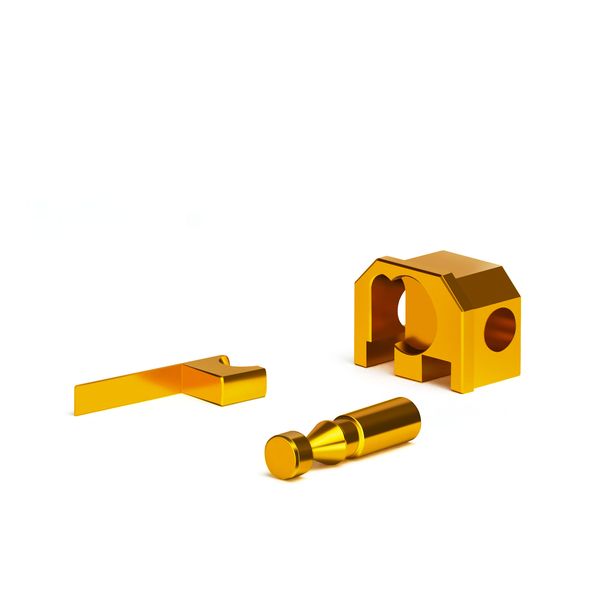 

full aluminum cnc automatic selector full auto selector switch for g17 g19 g22 g23 g26 sear and slide modification required