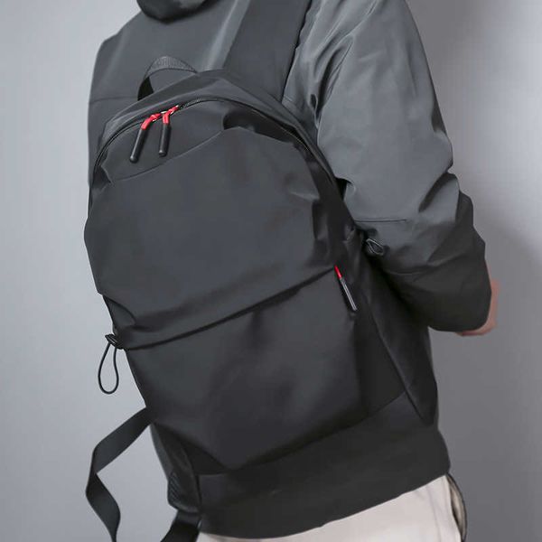 

backpack pleated solid color backpack splashproof backpack large computer bag printable