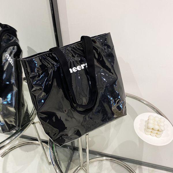 

designer bag women handbag tote canvas shopping bag fashion and waterproof solid color single shoulder underarm women bag beach bag travel b