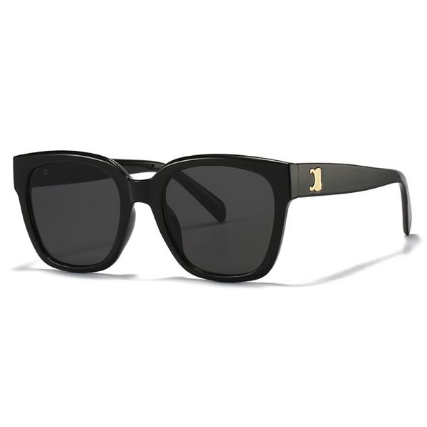 

2023 celi women designer sunglasses for man square-framed sunglasses ins style shopping travel party fashion clothing matching uv400 6 color, White;black