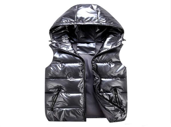 

vest for boy children hooded warm outerwear kids glossy coat baby girl sleeveless jacket winter down padded waterproof waistcoat 29808630, Camo