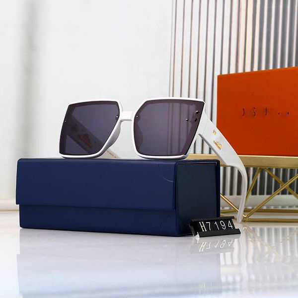 

designer lou brand sunglasses luxury fashion men and women new box overseas net red street outdoor party glasses, White;black