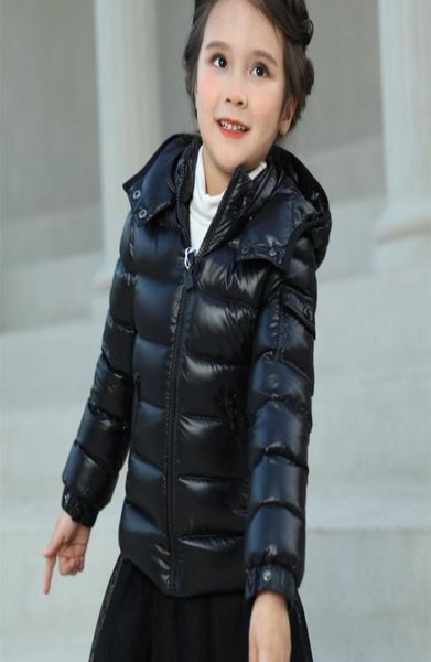 

baby designer clothes down coat fashion long sleeve hooded zipper goose jacket kids clothingthe new fall winter classic children7062451, Blue;gray