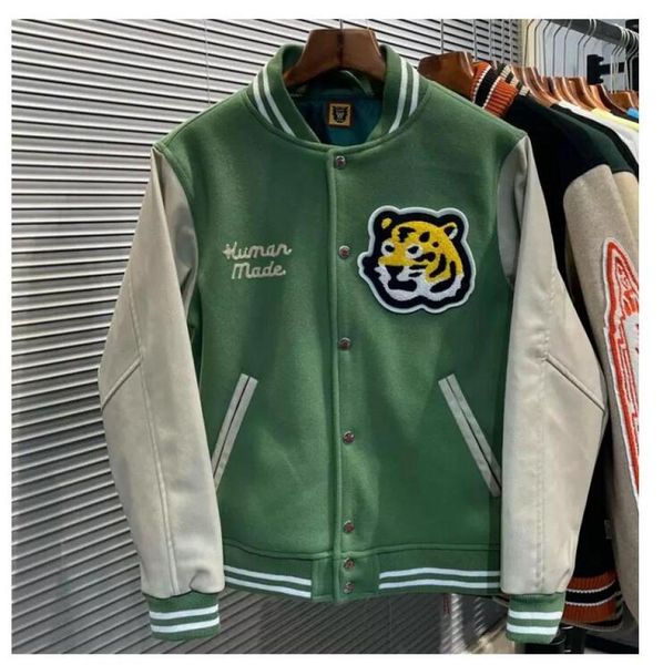 

varsity baseball jacket men clothing women bomber coats harajuku japanese racer streetwear motorcycle techwear park7325161, Black;brown