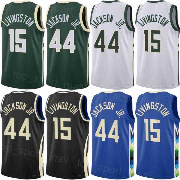 

man kids printed basketball andre jackson jerseys 44 chris livingston 15 khris middleton 22 giannis antetokounmpo 34 jrue holiday 21 grayson, Black;red