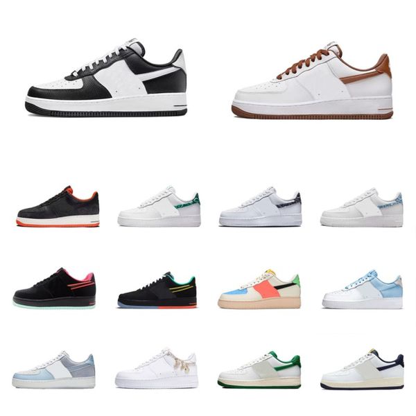 

running shoes classic forc one men running shoes women sneakers triple white shadow utility black schuhe trainers sports designer walking al
