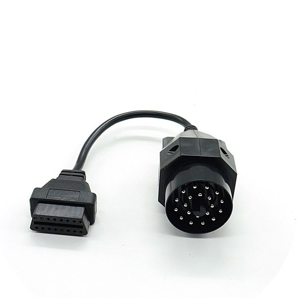 

obd adapter for bmw 20pin to obd2 16pin female connector e36 e39 x5 z3 obd2 cable for bmw 20 pin connector