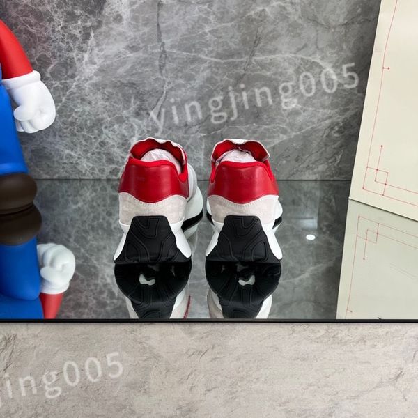 

new luxury designers sneaker casual shoes sole white black leather womens espadrilles mens high-quality lace up trainers sneakers size 35-46