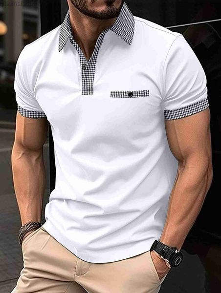 

men's t-shirts 2023 summer new men's casual t-shirt l230713, White;black