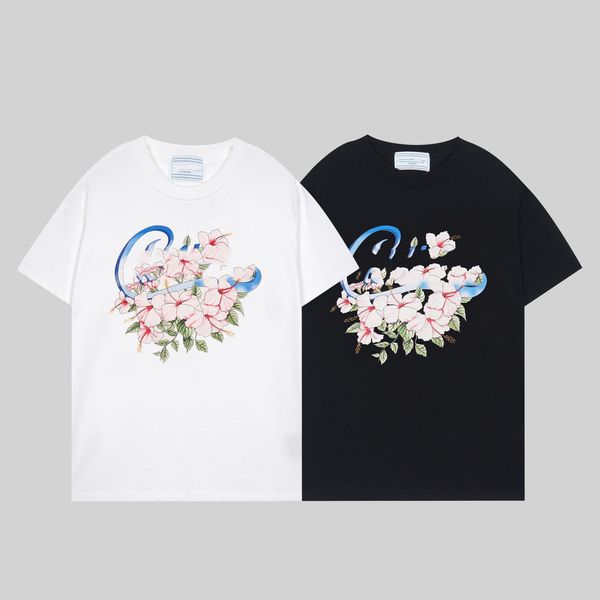 

23 ss fashion t shirt men women designers t-shirts tees apparel man s chest letter shirt luxury clothing street shorts sleeve clothes tshir, White;black