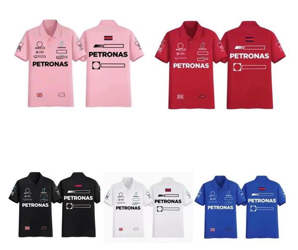 

f1 racing polo shirt, new short-sleeved t-shirt with the same customization