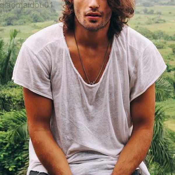 

men's t-shirts fashion loose simple cotton t shirts men summer casual solid color short sleeve o neck pullovers men's clothes vint, White;black