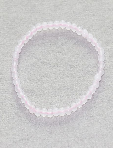 

mg0002 whole 4 mm rose quartz bracelet mini gemstone pink crystals bracelet womens yoga energy protection jewelry7337896, Black