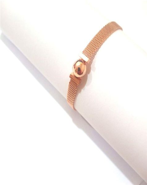 

s925 silver bracelet fit european beads reflexion clasp charm clip17-19-21cm spring flower rose gold for women jewelry christmas gift9067688, Black