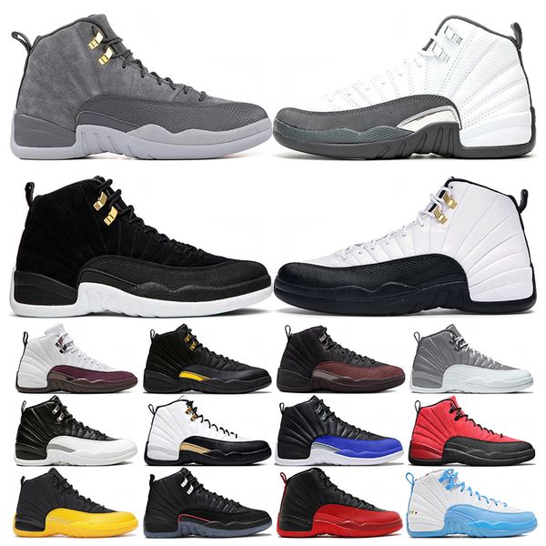 

designer 12s basketball shoes burnt sunrise stealth reverse burgundy crush university gold utility cherry easter indigo mens outdoor sports