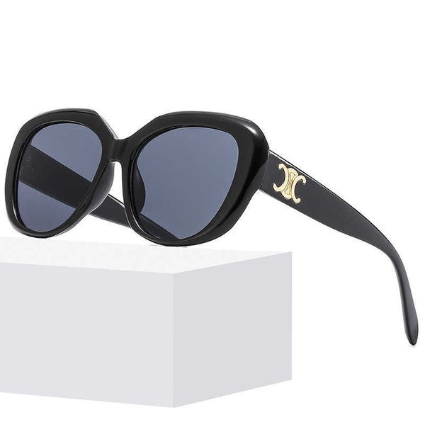 

new little bee men and women same fashion glasses for street shooting large style sunglasses, White;black