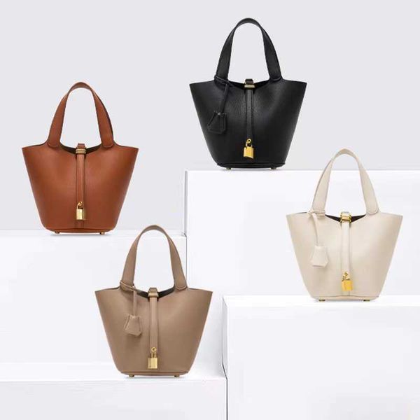 

luxury designer bag picotin lock niche spring premium new bag 2023 versatile women's bucket portable cabbage basket jo2l