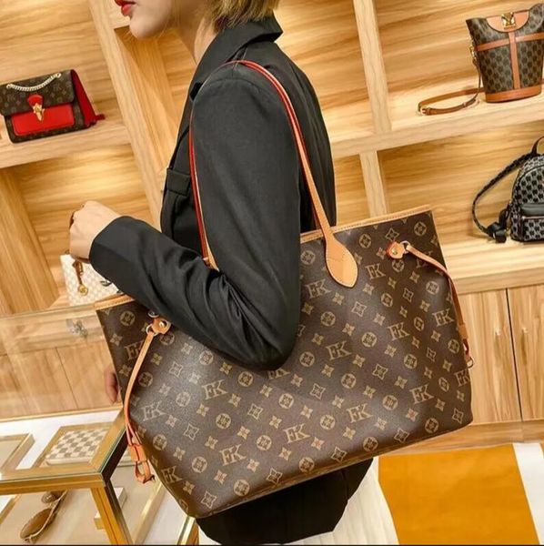 

fashion women bag designers bags 2pcs shoulder handbag handbags messenger bag credit card holder coin purses tote female purse wallet with s