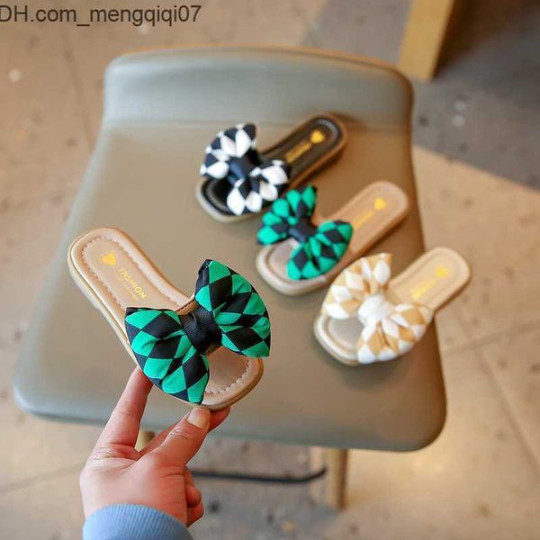 

slipper slipper home and outdoor children' fashion indoor lovely bow princess children' open toe sandals casual edition korean e, Black;grey