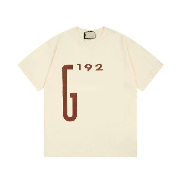 

2023 spring summer mens t-shirts t shirt designer luxury tshirt 1921 big letter print t shirts fashion womens clothes round neck casual cott, White;black
