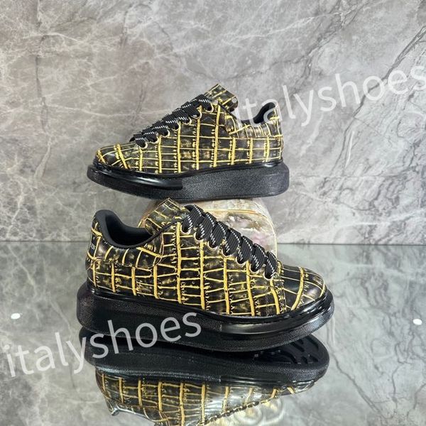 

new men women sneakers shoes white black calfskin leather sports technical couple low- casual walking size 35-46 original xsd221115