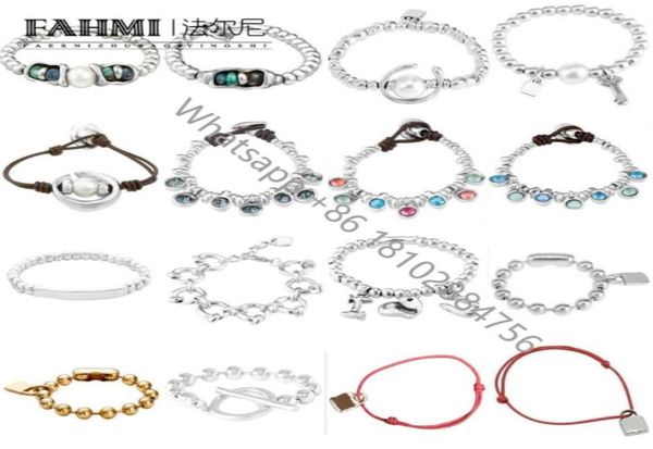 

fahmi jewelry sets authentic elegant bracelet uno de 50 goldplated jewelry suitable for european style gift 21299249589651345, Silver
