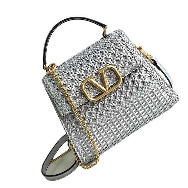 

for woven designer woman bag bags spring/summer tote gold lock buckle single shoulder diagonal straddle decorated leather women's handb