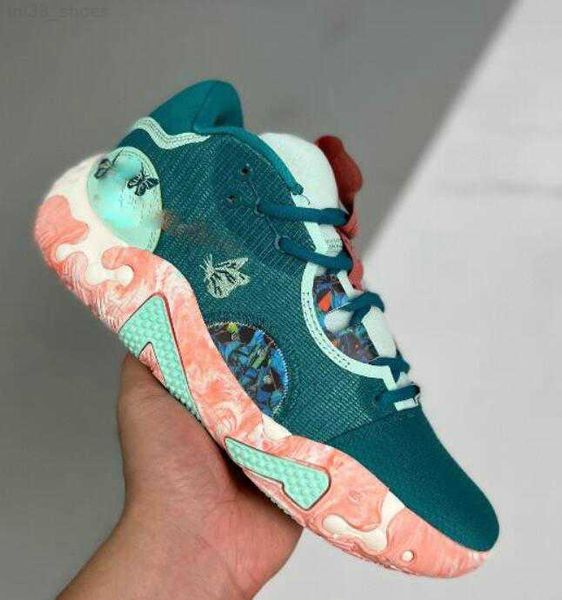 

designer pg 6 vi 6s paul george mens basketball shoes lnfrared sneakers pg6 weekend fluoro black mint blue infrared bred valentines day trai