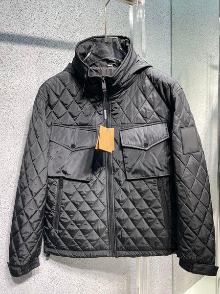 

fall and winter new designer jacket fashion pocket stitching design zipper jacket luxury brand mens jackets, Black;brown