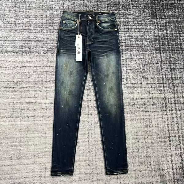 

amirs purple jeansdesigner mens jeans high street america for men embroidery oversize ripped patch hole denim 2023 new fashion streetwear sk, Blue