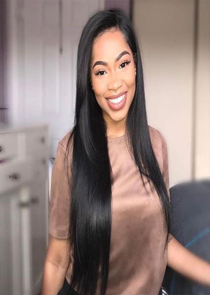 

meetu straight 4 pcs extensions brazilian virgin human hair bundles wefts for women all ages jet black 828inch1067395