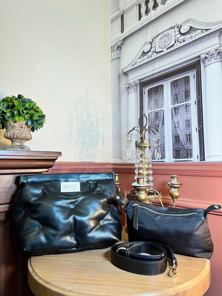 

autumn and margiela winter 2022 new mm6 magira sheepskin high texture cloud bag diagonal cross one shoulder fashion pillow women's bag