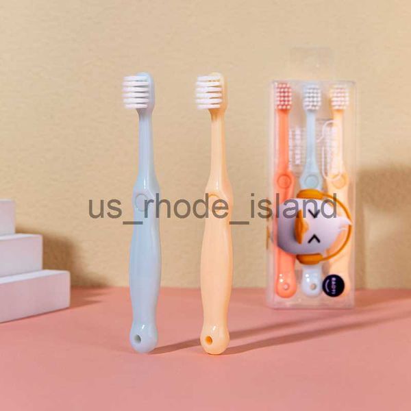 

other baby feeding 3pcs/set soft bristles cute toothbrush little mushroom cartoon silicone brush head children kids dental oral hygiene care