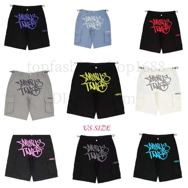 

hip hop fashion brand american retro men's pants street summer casual straight briefs european and american printed elastic neutral pan, White;black