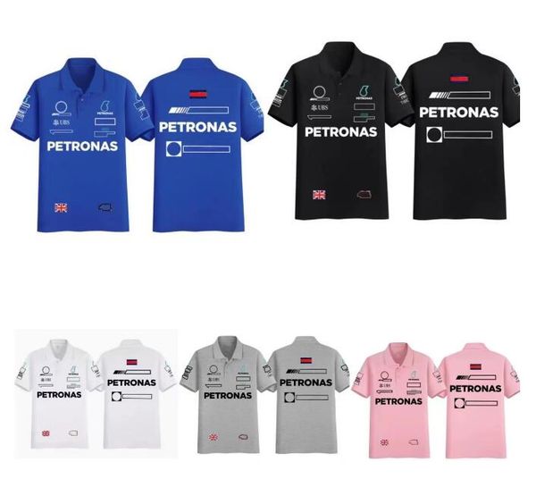 

f1 racing polo shirt new summer collar shirt same style customized