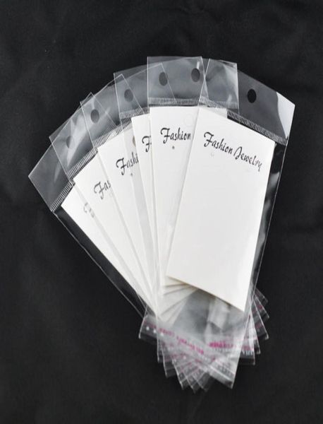 

whole 100 white earring display cards wself adhesive bags b093448193473, Pink;blue