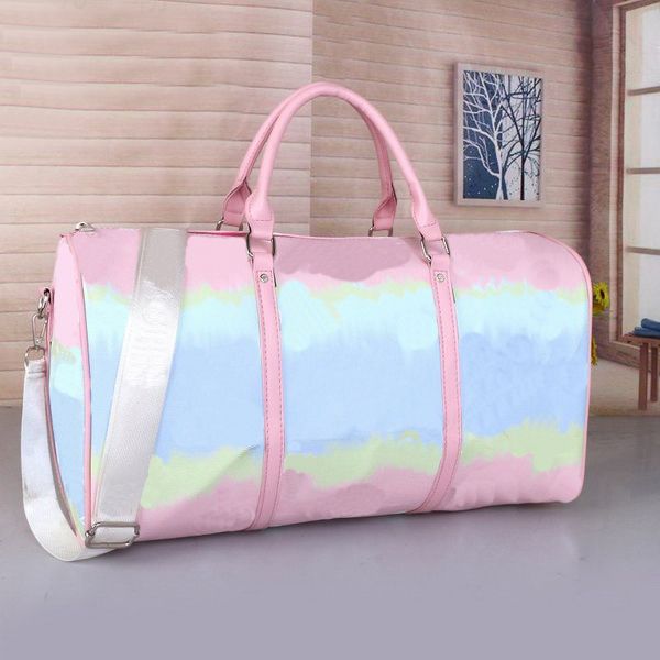 

2023 luxury fashion men women high-quality travel duffle bags brand designer luggage handbags with lock large capacity sport bags