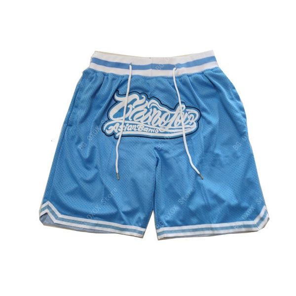 

men's shorts basketball shorts carolina four pocket zipper sewing embroidery high-quality outdoor sport shorts beach pants blue 230713, White;black