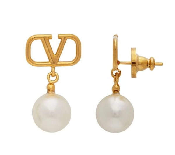 

women earrings stud jewelry designer earring luxury orecchini love big circle letter golden wed couple gifts lady cjewelers thick bride dang