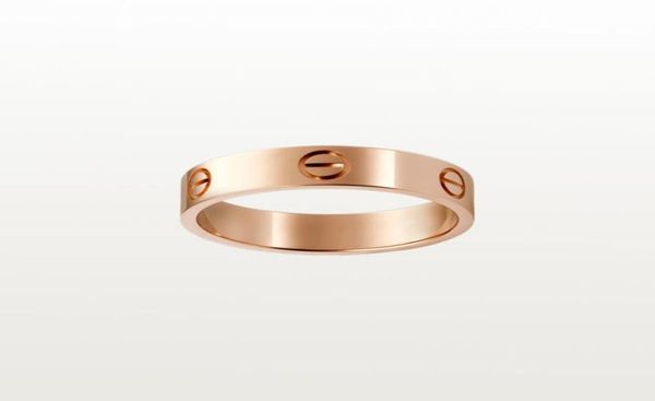 

love screw ring classic luxury designer jewelry for women 2022 rings fashion accessories titanium steel alloy goldplated never fa7221451, Silver