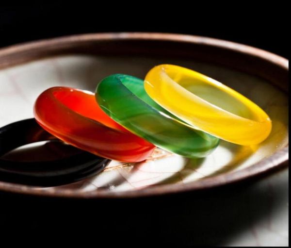 

natural red onyx jade rings black green on jade crystal rings gambler zhou runfa with jade rings for men and women4116391, Silver