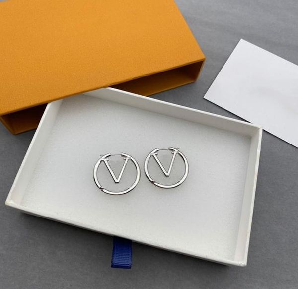 

designer fashion hoop earrings stylish womens circle simple earring explosive trend all match earrings vintage premium earring d229198448, Golden;silver