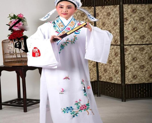 

beijing opera artistes studio man clothing 9 colors stage drama fase dramma woman costume chinese style opera garment3096425, Black;red
