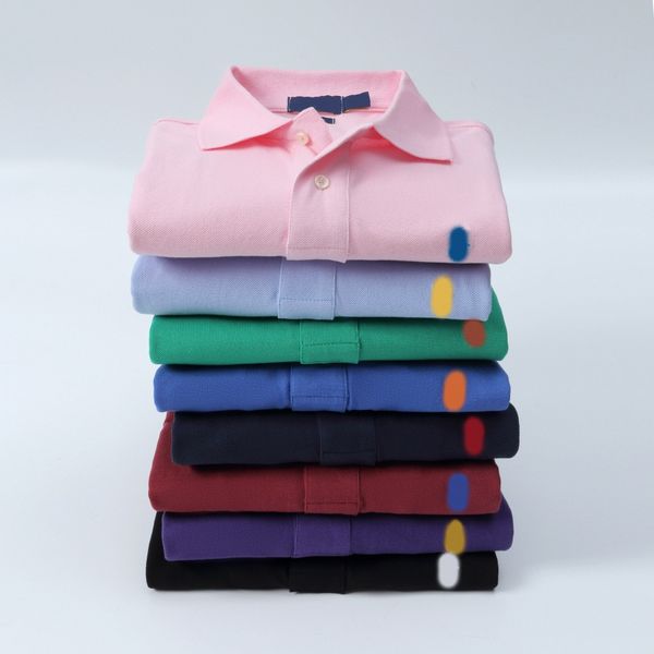 

designer polo shirt embroidered polos mens small horse and bear brands polo men casual cotton sleeve business chest letter clothing shorts s, White;black