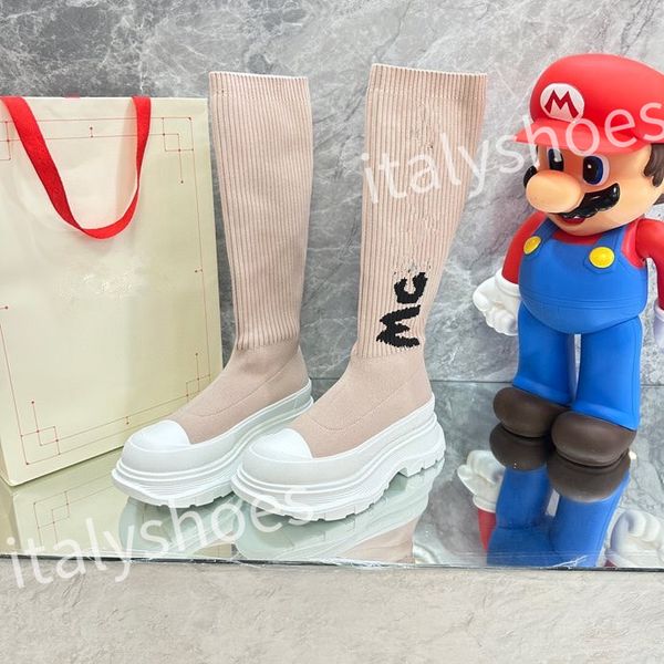 

2023 luxury sock shoes high sneakers mens womens designer sneaker beige all black graffiti fashion socks booties casual shoe xsd221120