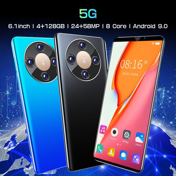 

6.1-Inch HD Screen Smartphone - 4GB RAM, 128GB Storage, Octa-Core, Android 9, Dual SIM International Version