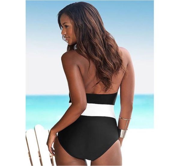 

2017 one piece swimwear bikinis bathing suit women plus size swimwear womens swim wear swimsuit african print bikini3586050, White;black