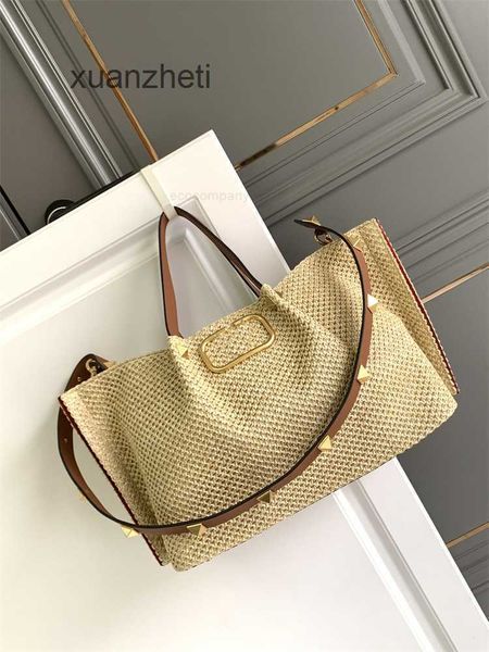 

grass lady's atmospheric valentins leisure hand outdoor lafite bag by luxury classic the same simple cowhide style vacation tote woven